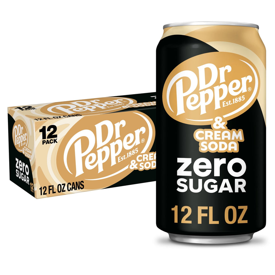 Dr Pepper & Cream Soda Zero Sugar B5